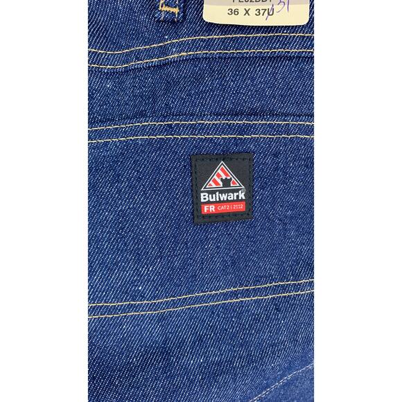 Bulwark Mens Relaxed Excel FR Jeans Size 36 x 31 PEJ2 Uniform Fire Resistant New - Picture 8 of 9